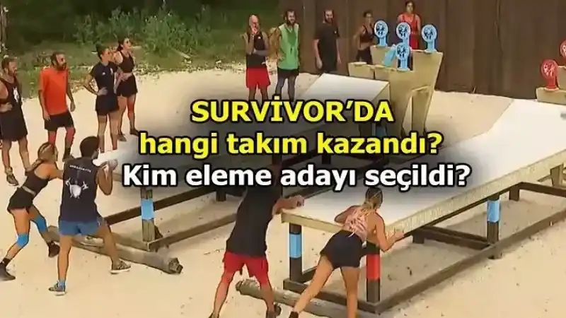 Survivor 2024 All Starda İlk Eleme Adayı Belli Oldu Mavi Takımdan Kim